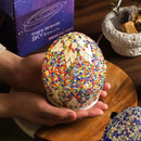 Axyaa Vintage Egyptian Egg Lamp: Handcrafted Mosaic Bedside Night Light