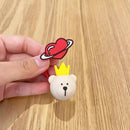 Axyaa Silicone Cartoon Straw Cover Cap, Cute & Heat-resistant Drinking Accessory