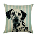Axyaa Cartoon Design Linen Pillowcase for Home Décor