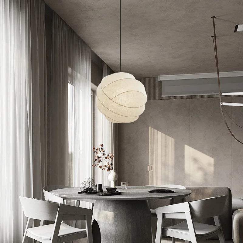 Axyaa Silk Pendant Light: Stylish Pholc Turner Chandelier for Home and Shop