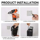 Axyaa Outdoor Waterproof Wall Light with LED Sconce for Home Fixture