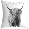 Axyaa Highland Cat Cow Yak Animal Pillowcase Home Decor Sofa Decoration