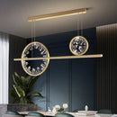 Axyaa Luxury LED Crystal Chandelier for Dining Room and Kitchen
