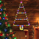 Axyaa Santa Claus Ladder LED Fairy Light for Christmas Tree Home Window Decor