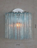 Axyaa Art Deco Glass Tube Chandeliers Luxury Pendant Lamp for Dining Kitchen Island