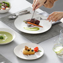 Axya JERA 32-Piece White Porcelain Tableware Set for 8