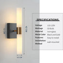Axyaa Modern Decorative LED Wall Lamp for Bedside Background Mirrors