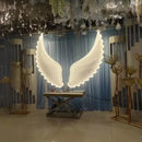 Axyaa Luminescent Angel Wings Lamp: Modern Fairy Wings for Party Stage