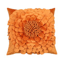 Axyaa Floral Velvet Cushion Cover - Girl's Heart Style Plush Pillowcase - Home Decor