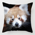 Axyaa Raccoon Wildlife Print Pillowcase for Home Bed Chair Decor
