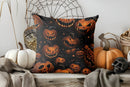 Axyaa Pumpkin Pattern Throw Pillow Cover for Sofa Bedroom Car