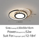 Axyaa Sparkle Ceiling Lights: High-end Black White Clash Interior Lighting Led Lights