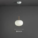 Axyaa Nordic Glass Pendant Lights - Simple Chandelier for Home Decor