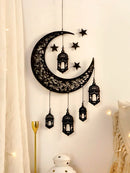 Axyaa Hollow Moon and Star Lantern: DIY Ramadan and Eid Festival Decor, Islamic Gift