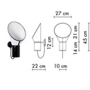 Axyaa Japanese Style Nordic Designer Wall Lamp for Home Decor Lighting