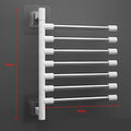Axyaa Stainless Steel Wall Shelf & Towel Rack Bathroom Kitchen Organizers Storage Shelf