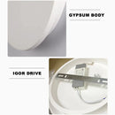 Axyaa Starry Gypsum LED Wall Lamp for Home Decor - White