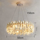 Axyaa Nordic Dining Room Pendant Ceiling Chandelier - Indoor Hanging Light for Living Space