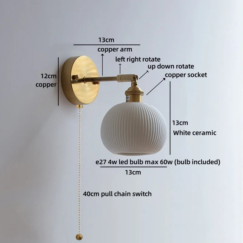 Axyaa Nordic LED Wall Lamp: Modern Kids Room Decor & Stair Light
