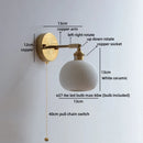 Axyaa Nordic LED Wall Lamp for Kids Room and Living Room Decor