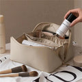Axyaa Waterproof Women Cosmetic Storage Bag Large Capacity Toiletries Organizer Washbag