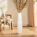 Axyaa Ceramic Floor Vase 24" Tall - Decorative Large Vase for Home Décor