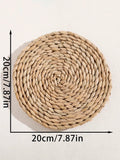 Boho Hand Woven Wall Basket for Home Decor by Axyaa