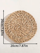 Boho Hand Woven Wall Basket for Home Decor by Axyaa
