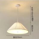 Axyaa Fabric Design Modern Art Chandelier for Bedroom & Living Room