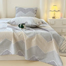 Axyaa Cotton Coarse Sheet Set - Single Piece, Summer Bedding