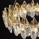 Axyaa Crystal Chandelier Pendant Light for Living Room Dining Room Ceiling Lighting