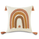 Axyaa Jacquard Embroidery Tufted Pillow Cover - 45X45 Decor Sofa Bed Cushion