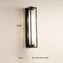 Axyaa Minimalist Iron Glass Wall Lamp for Bedroom Living Room Decor