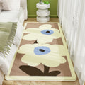 Axyaa Plush Bedroom Carpet: Non-Slip, Thick, Soft, Waterproof.