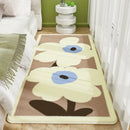Axyaa Plush Bedroom Carpet: Non-Slip, Thick, Soft, Waterproof.