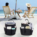 Axyaa Portable Foldable Storage Basket: Picnic, Beach, Home, Garden, Bath Organizer