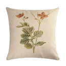 Axyaa Nordic Printed Cotton Linen Pillowcase for Home Office Decor 45*45cm