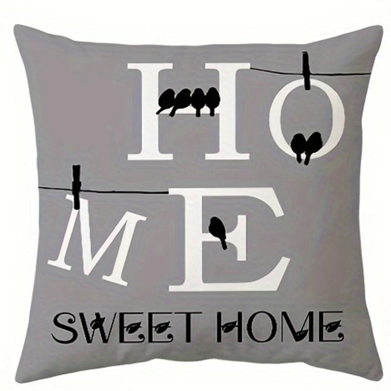 Axyaa Geometric Pattern Printed Pillowcase for Chic Home Decor