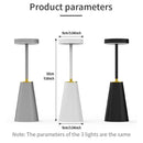 Axyaa Touch Control LED Table Lamp, Dimmable Eye Protection, USB Charging, Modern Design