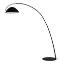 Axyaa Nordic Arc LED Floor Lamp, Adjustable Angle for Modern Living Room Lighting.