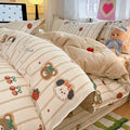 Axyaa Cotton Quilt Cover Single 150x200x230 Small Fresh Print