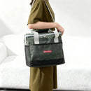 Axyaa Insulated Lunch Box Bag: Large Capacity, Portable, Waterproof Thermal Cooler Bag
