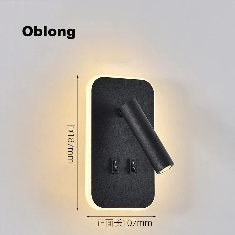 Axyaa Adjustable LED Wall Lamp for Room, Study, Bedside - Indoor Lighting