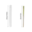 Axyaa Stainless Steel Non Slip Chopsticks - Portable & Cute Sushi Stick