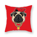 Axyaa Nordic Wind Dazzle Cartoon Print Pillowcase Sofa Cushion Cover