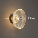 Axyaa Glass Lampshade Wall Lights: Home Decor Lighting for Living Room, Bedroom, Indoor
