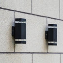Axyaa LED Outdoor Wall Lamps GU10 e27 Waterproof Square Sconces IP65 Balcony Street Lighting