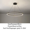 Axyaa Nordic Living Room Pendant Light - Modern, Light Luxury, Creative Bedroom Lighting