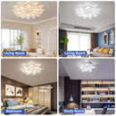Axyaa Modern LED Ceiling Chandelier for Living Room & Bedroom - Smart Home Decor Lighting