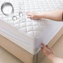 Axyaa Waterproof Quilted Mattress Protector - Non-slip Fitted Sheet Pad - 140/160/180/200